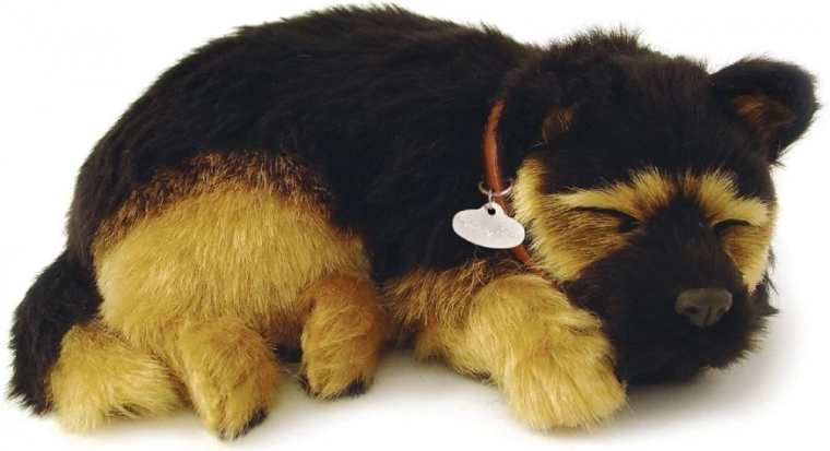 Peluche suave y diseño fiel del pastor alemán