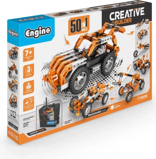 Motor con caja de engranajes para modelos vivos