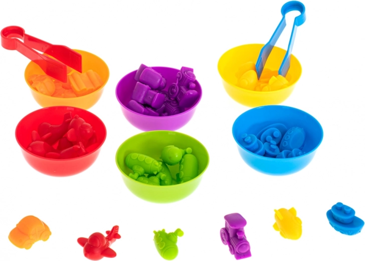 Clasificación por colores y primeros conteos