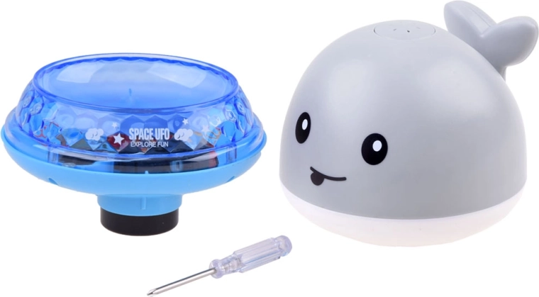 Plataforma motorizada con música y luces