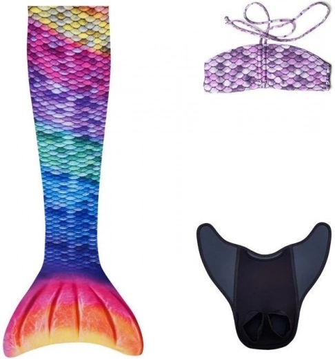 Diseño de escamas arcoíris para un efecto WOW