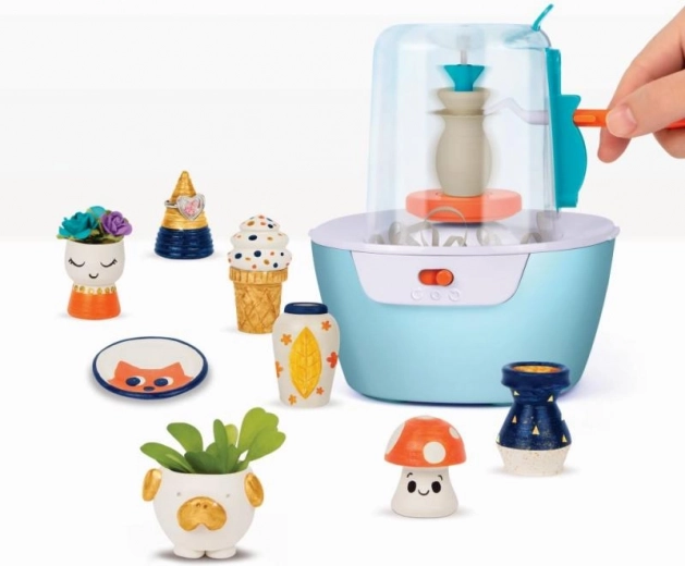 Torno de alfarería interactivo