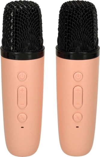 Dos micrófonos inalámbricos para dúo