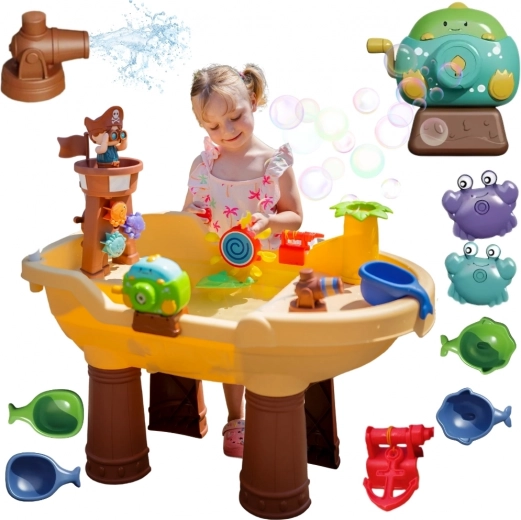 Gran mesa para juego compartido