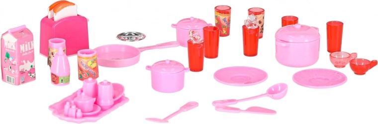 Abundantes accesorios para servir