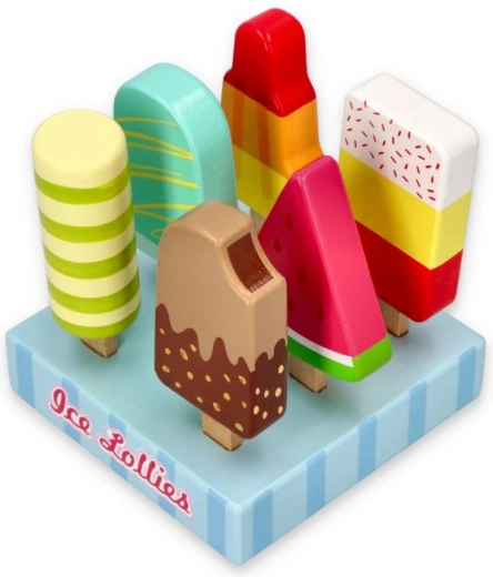 Set creativo lleno de color