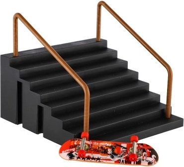 Skateboard de 9 cm para trucos fluidos