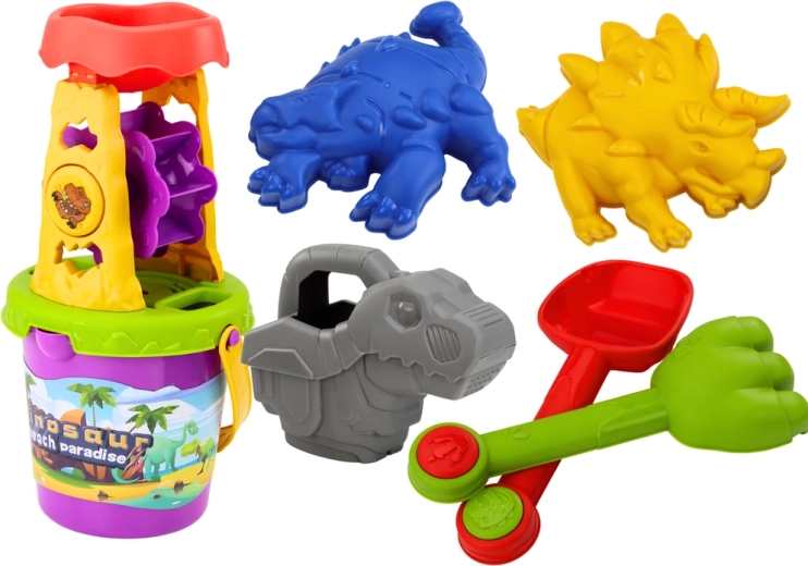 Set completo de arena de dinosaurios
