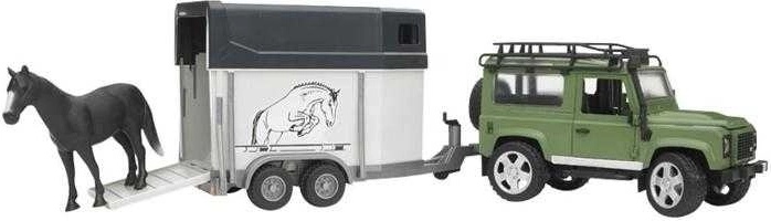Remolque para caballos con rampa trasera
