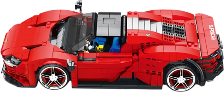 Estructura sólida con 1168 piezas