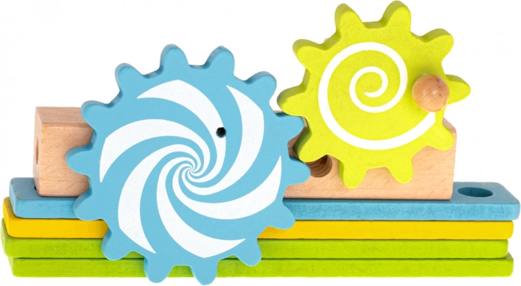 Mecánica lúdica con engranajes