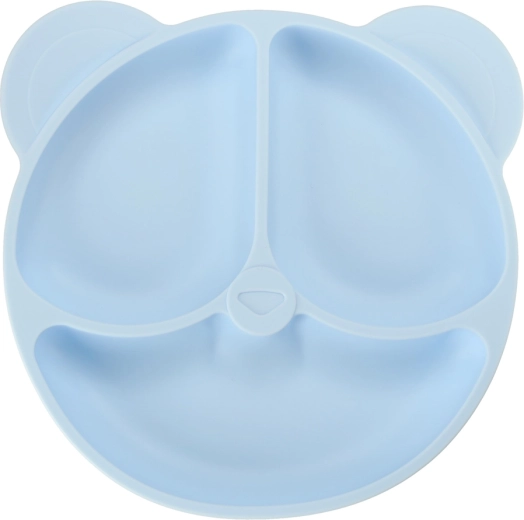 Plato dividido con forma de osito