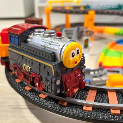 Tren realista con sonidos