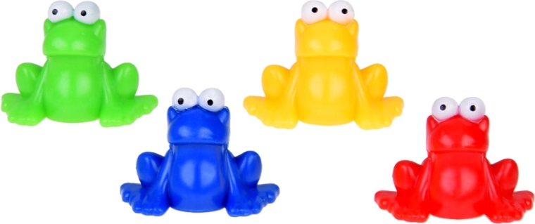 Ranitas y nenúfares de colores