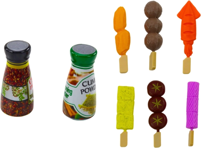 Variedad de accesorios de juego