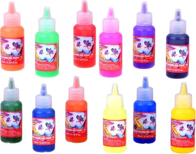 12 colores intensos con dosificación precisa