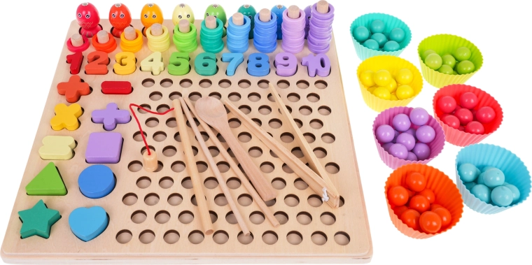 Cálculo y clasificación con los números 1–10