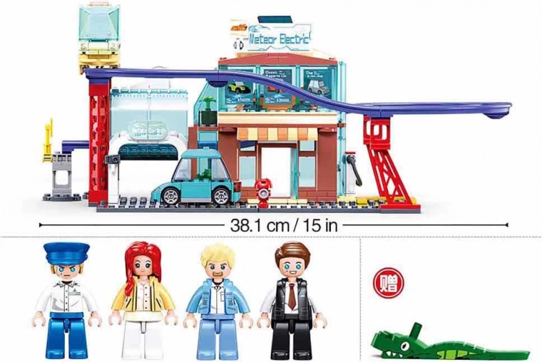 Estación de servicio completa