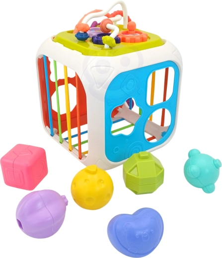 Clasificador de formas con cascabeles