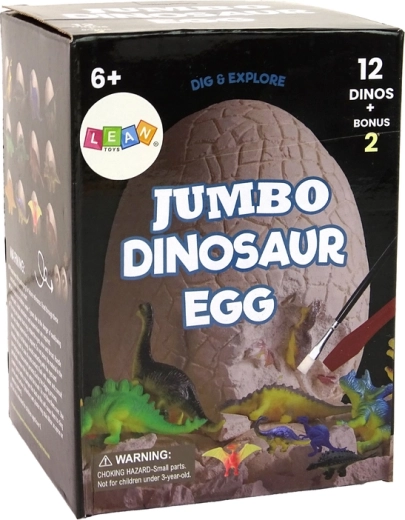 Huevo gigante de dinosaurio