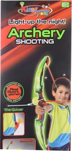 Arco luminoso para jugar en la oscuridad