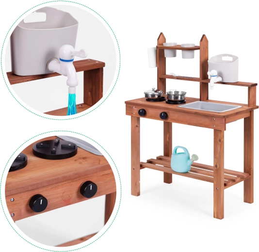 Grifo funcional con depósito