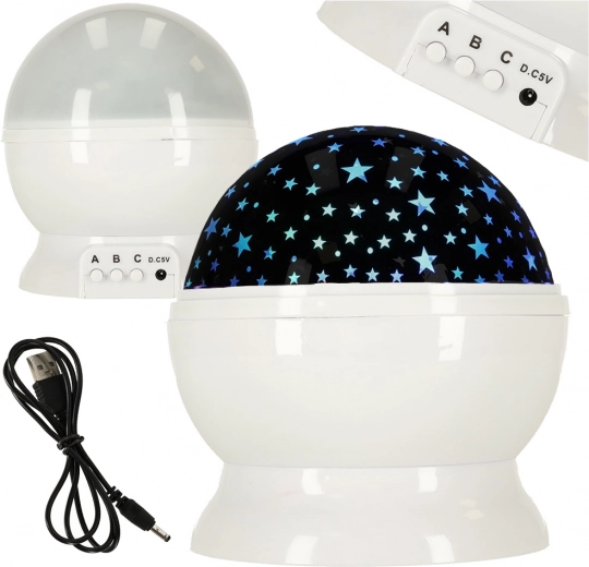 Alimentación por USB y con pilas