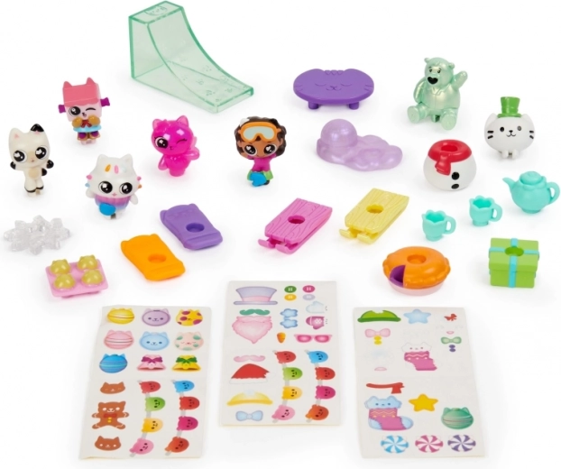 Figuras, accesorios y pegatinas para crear escenas