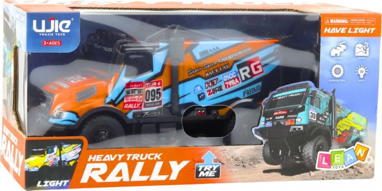 Diseño rally y efectos de luz