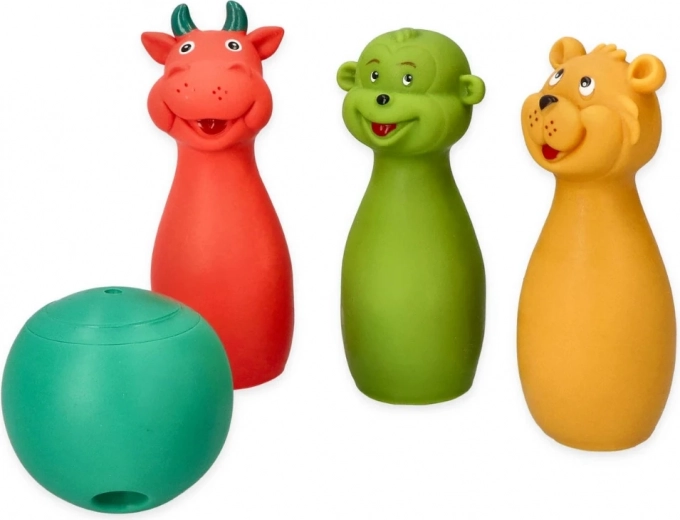 Animales divertidos y colores llamativos