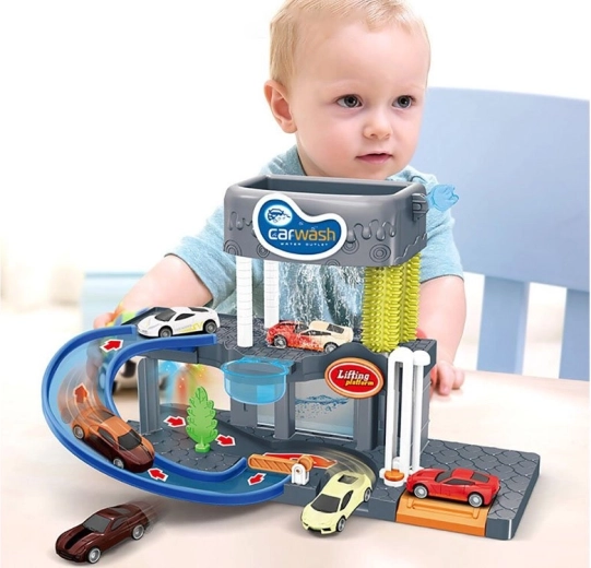 Ascensor funcional y funcionamiento de dos niveles