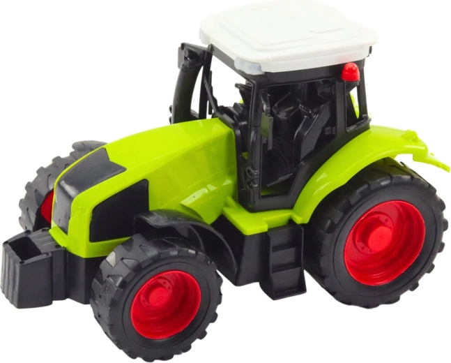 Tractor realista para un pequeño granjero