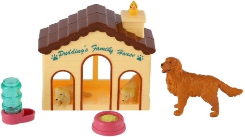 Encantadora casita con puertas abatibles