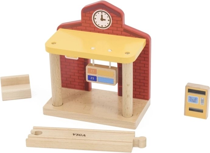 Accesorio compatible con circuitos de tren de madera