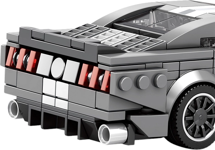 Detalles realistas del coche deportivo