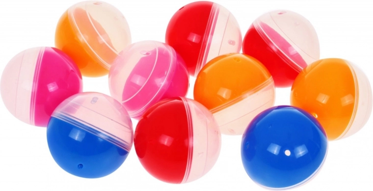 Bolitas para sorpresas y fichas incluidas