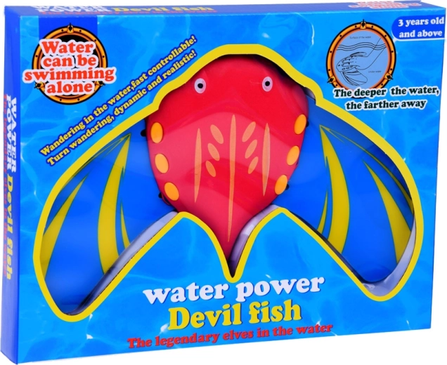 Sin baterías, impulsado por agua