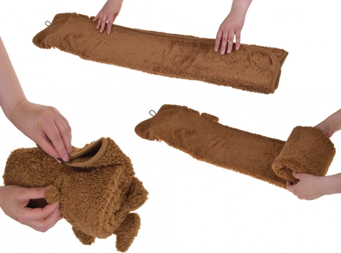 Transformación en 3 pasos: manta y peluche de apego