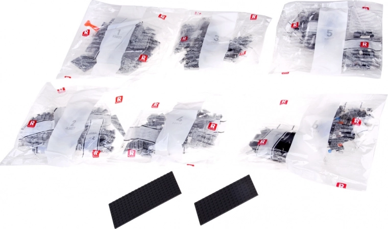 Bolsas preclasificadas para un montaje cómodo