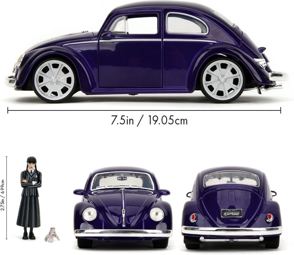 Réplica fiel del VW Beetle 1972 a escala 1:24