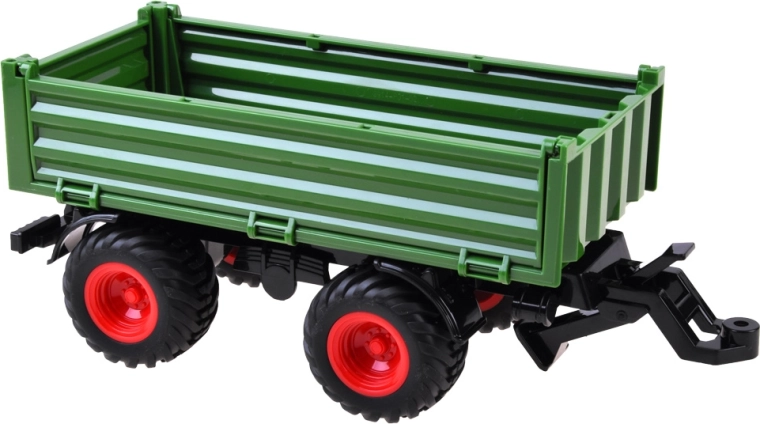 Remolque desmontable con volcado