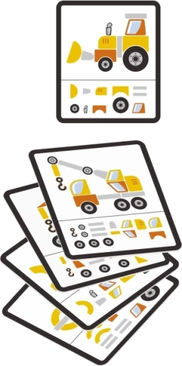 Vehículos de construcción paso a paso