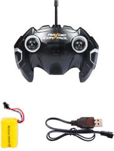 Control remoto y batería recargable