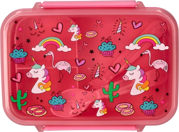 Diseño alegre con unicornios