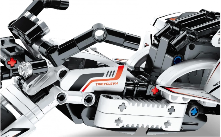 Estructura estable de tres ruedas