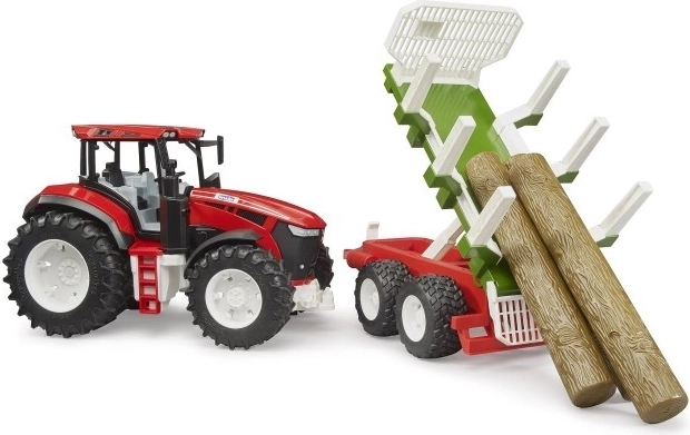 Remolque basculante para una descarga sencilla