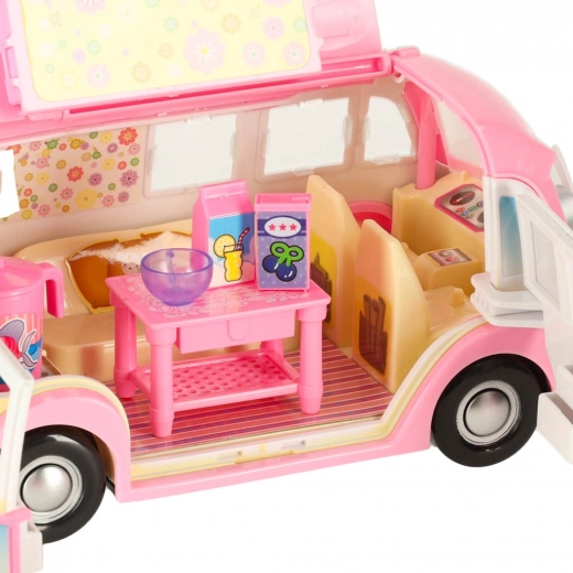 Autocaravana abatible con toldo extensible