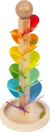 Efectos musicales durante el recorrido de las canicas