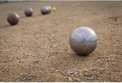 Bolas cromadas con grabado