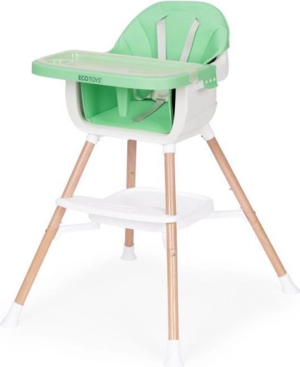 2 en 1: trona alta y elevador de viaje